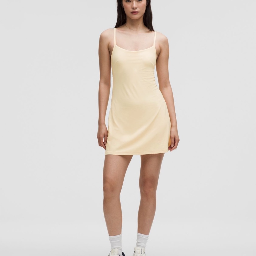 Lululemon Athletica align cami Dress buttercream